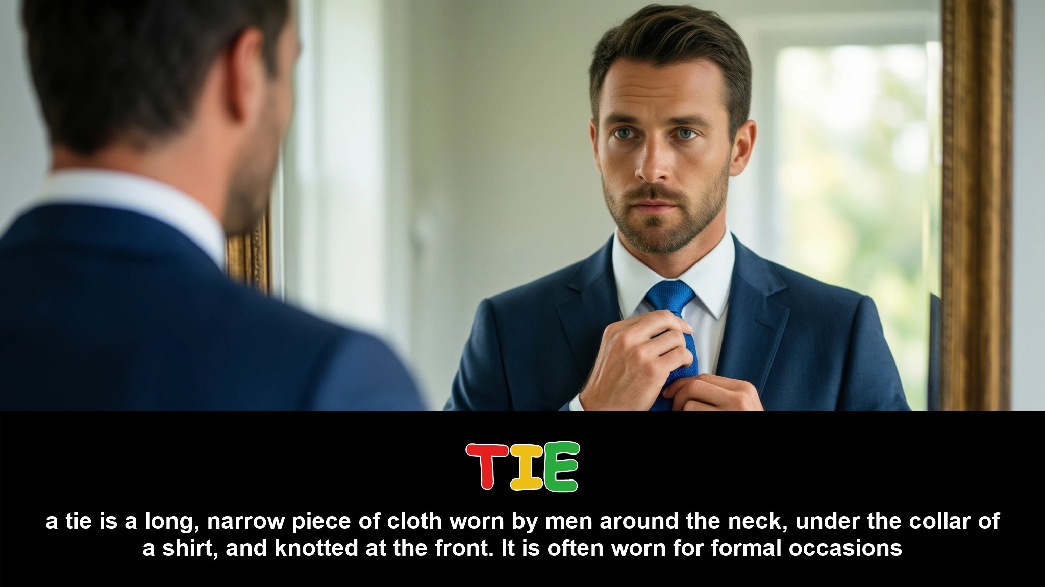 English Illustration for tie